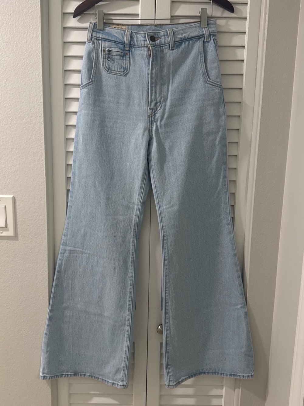 Levi's Ribcage Bell Vintage High rise light blue jeans
